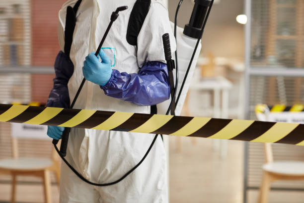 Professional Biohazard Cleanup technician working in Unadilla, NE